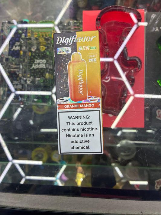 Digiflavor pod orange mango 20k hits