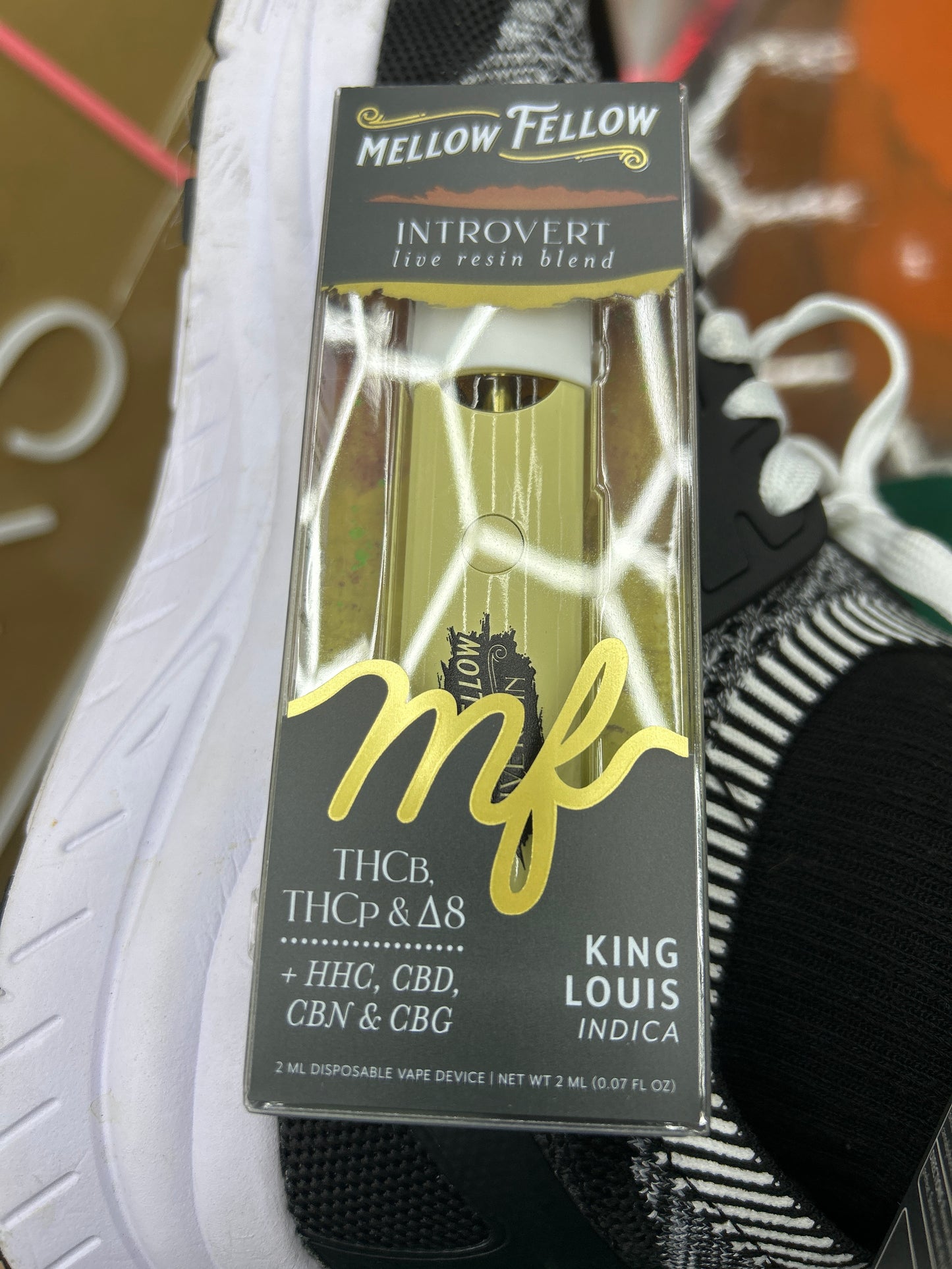 Mellow fellow king Louis , live resin indica