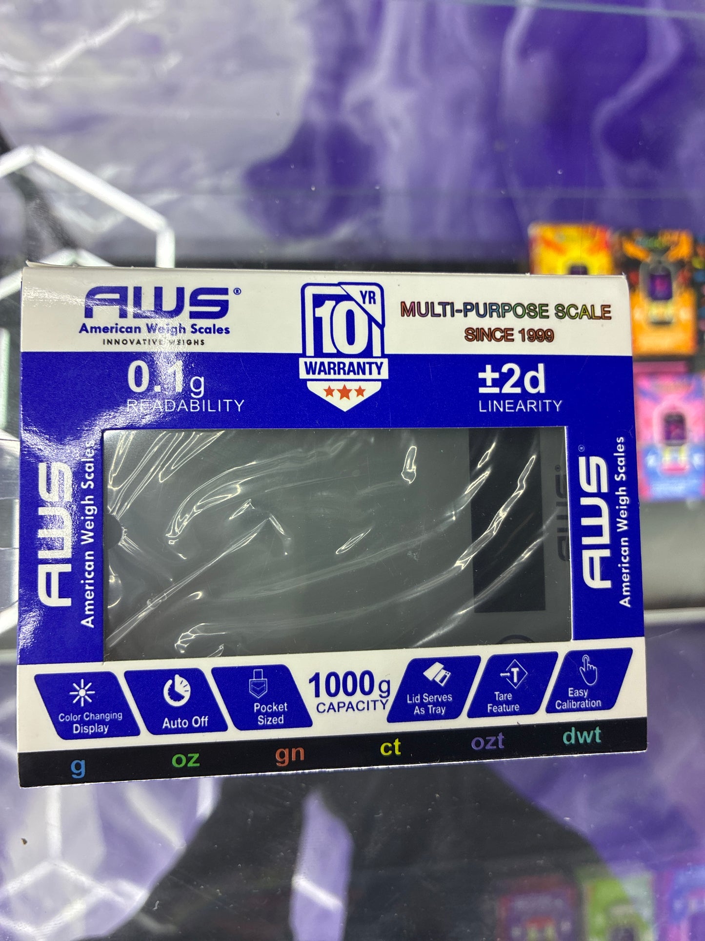 AWS multi-purpose scale 1000g