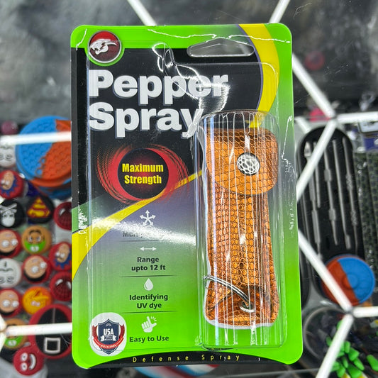 Pepper spray orange