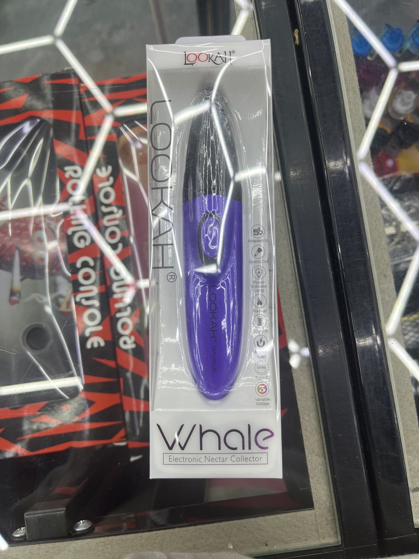 Lookah whale electronic nectar collector purple