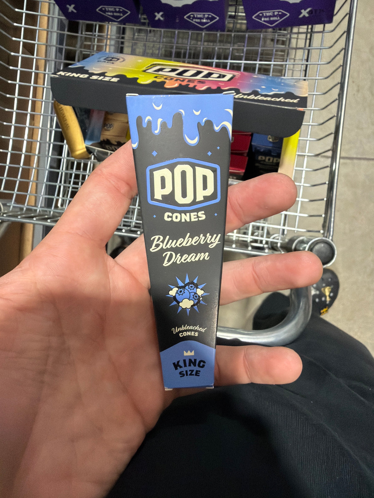 Pop cones King size blueberry dream