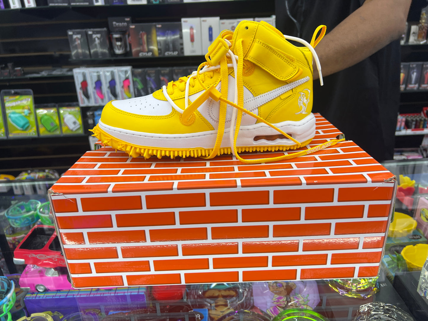 Off White Air force 1 Mid sp LTHR