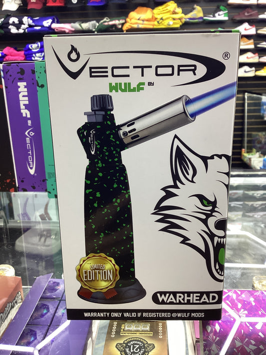 Vector X wulf warhead black and green, limited edition