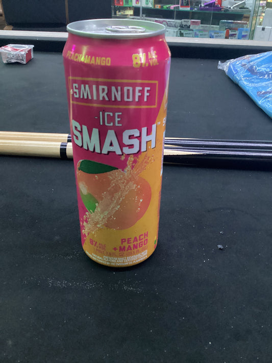 Smirnoff ice smash peach mango 23.5oz