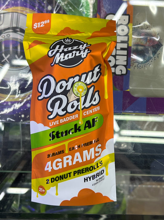 Hazy Mary Live badder center thcp donut roll Stuck Af hybrid