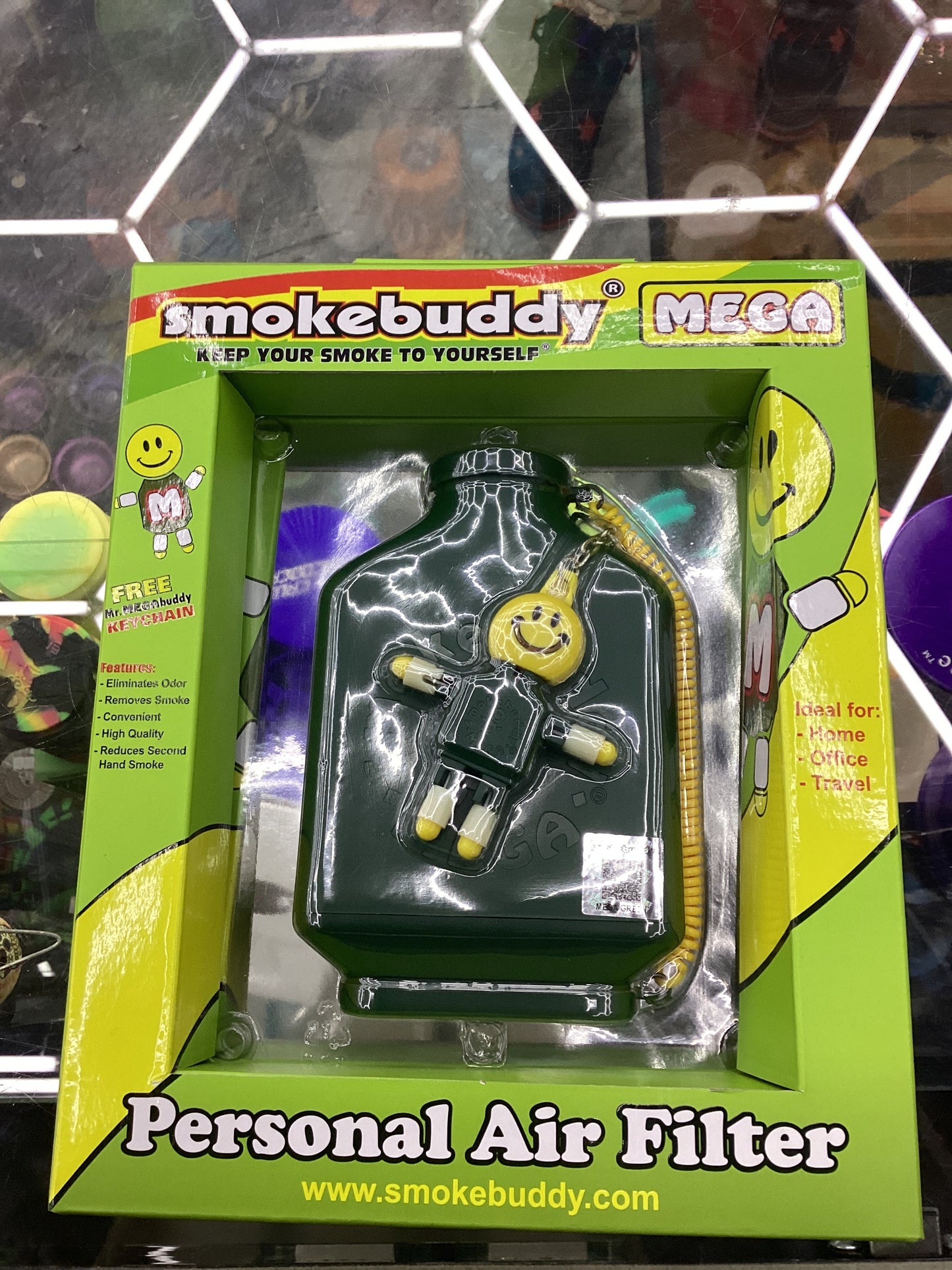 Smoke buddy mega green