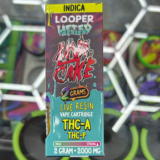 Looper lifted series Lava cake, 2g live resin Indica