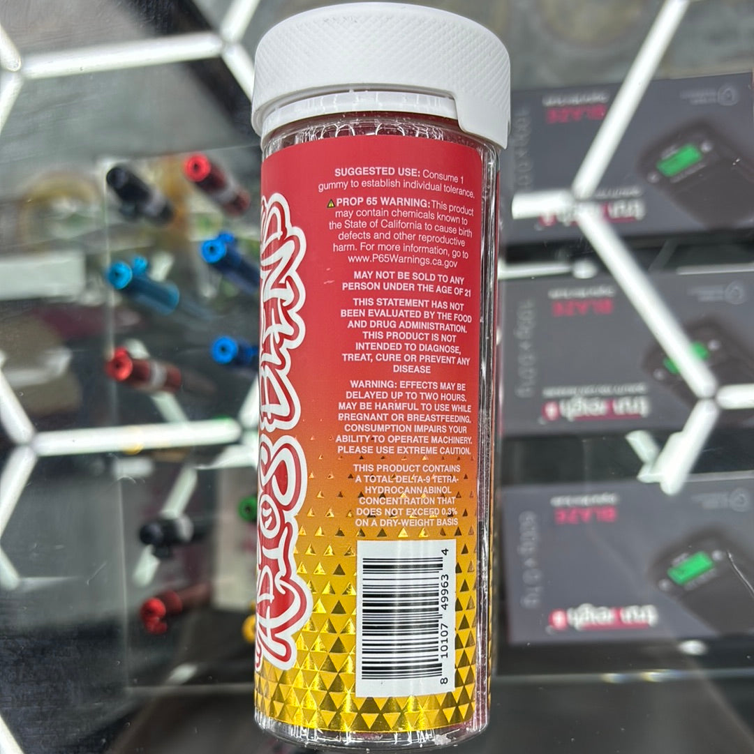 Extrax strawberry colada, 7000 MG 20 gummy’s