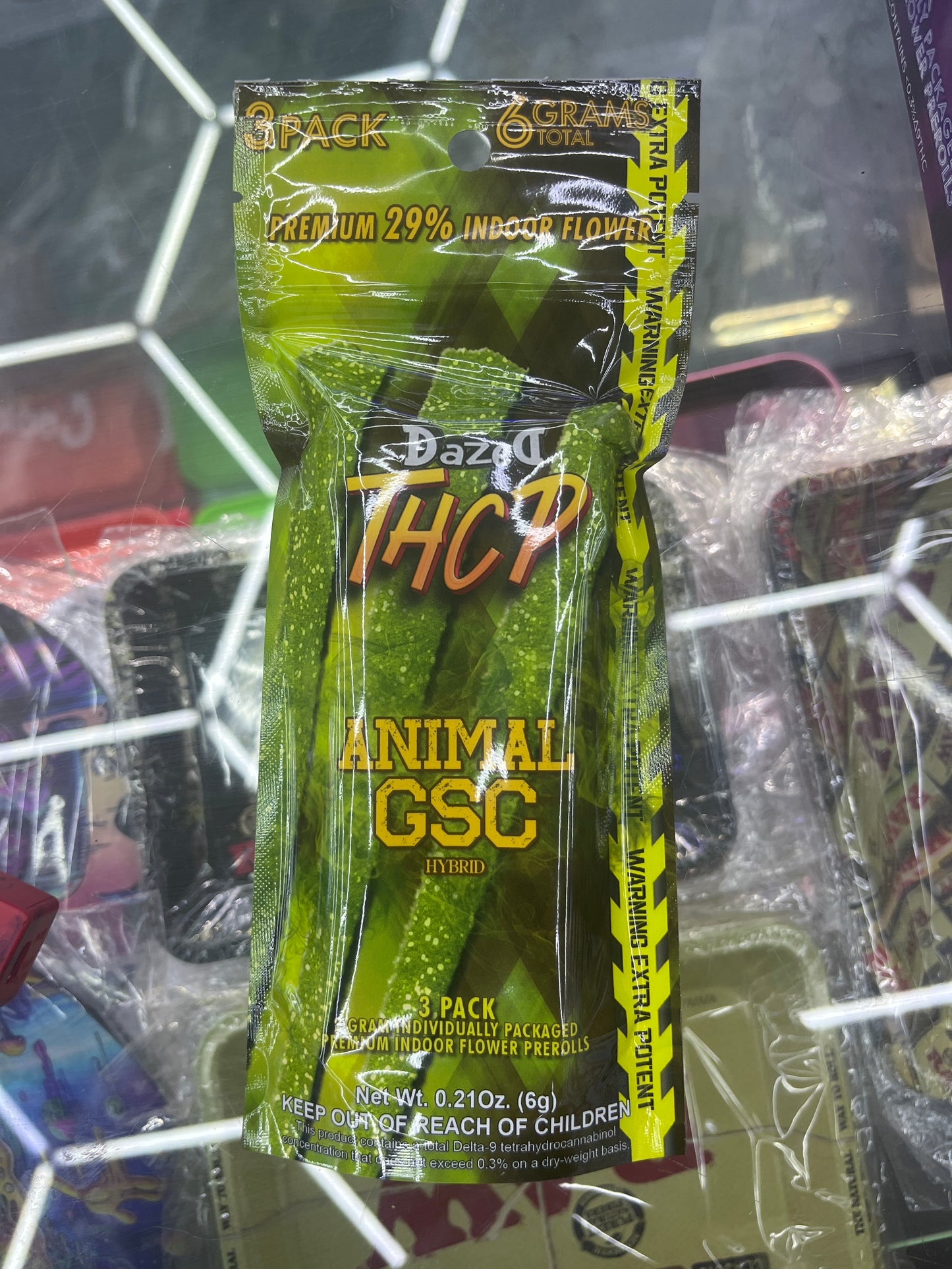Dazed thcp 2g 3pck prerolls animal gsc hybrid