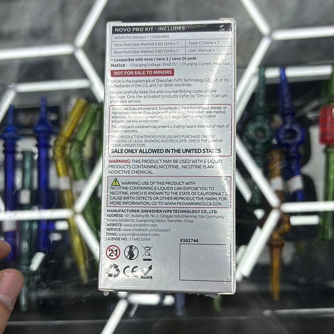 Smok novo pro kit purple pink