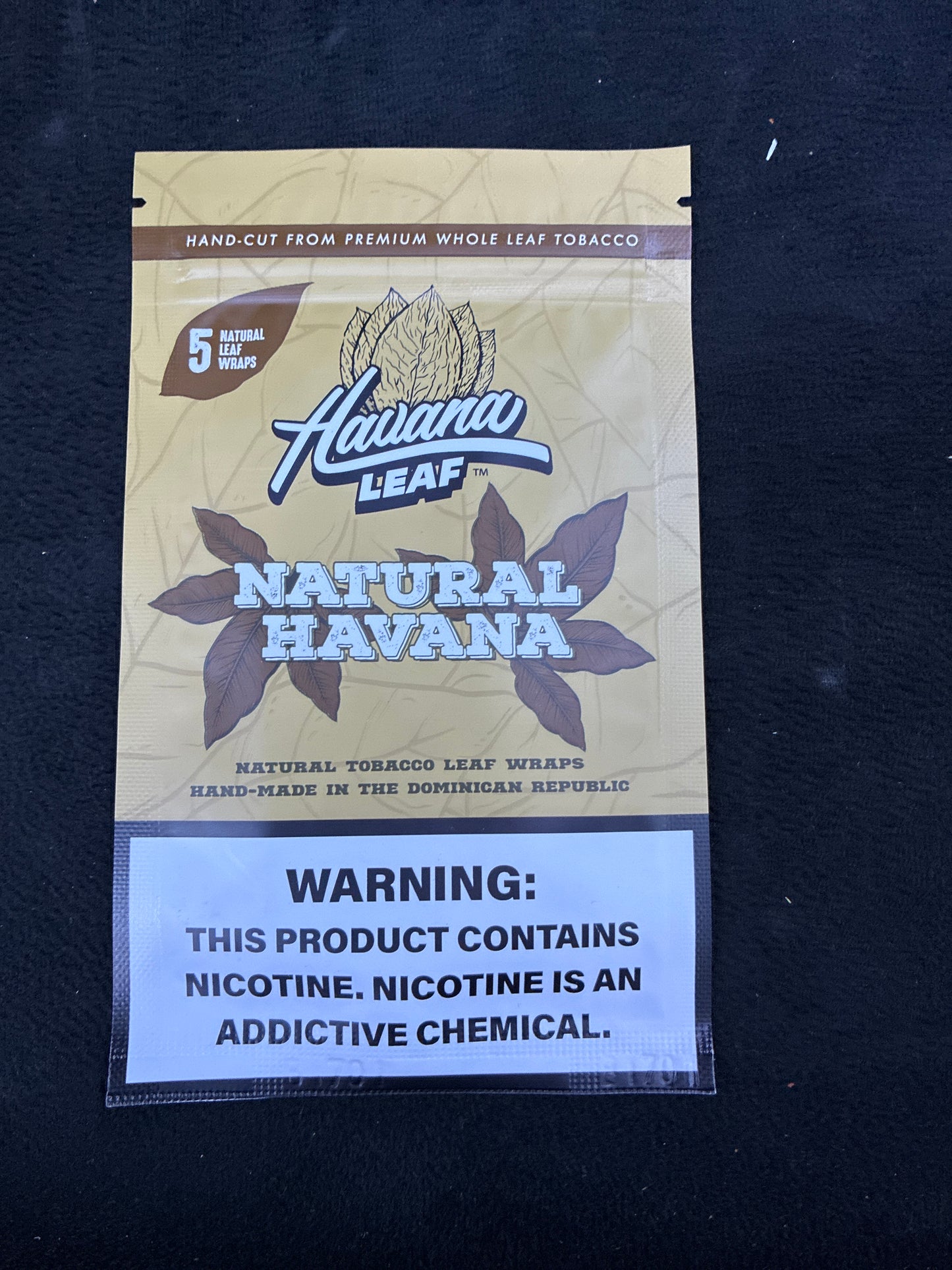 Natural Havana leaf 5pcs