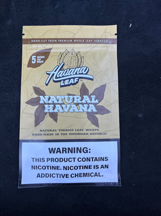 Natural Havana leaf 5pcs