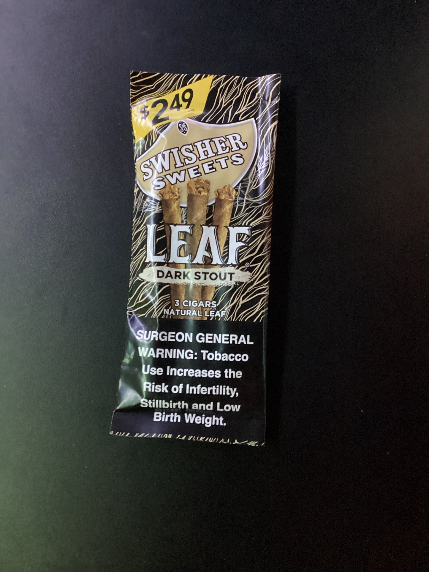Swisher sweets leaf dark stout