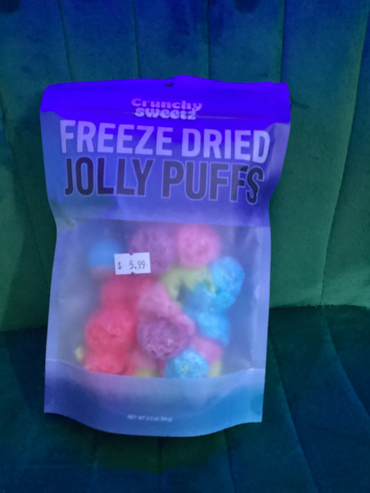 Freeze dried jolly puffs