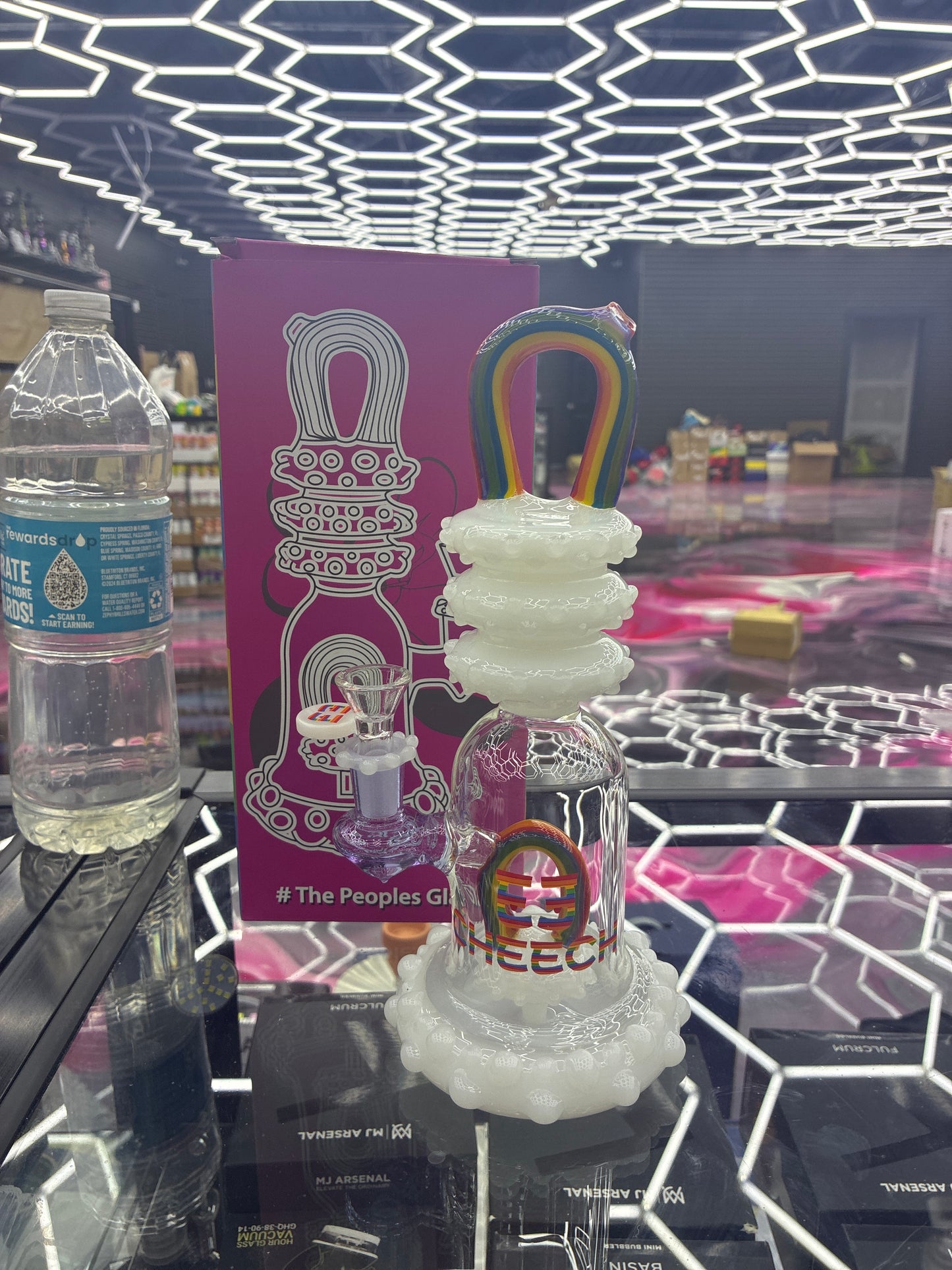 Cheech water pipe ch-362 vibes only lbl