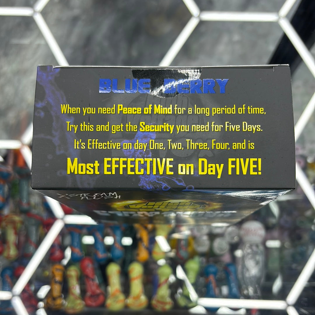 High voltage detox, permanent five day flush, blueberry, extreme flush