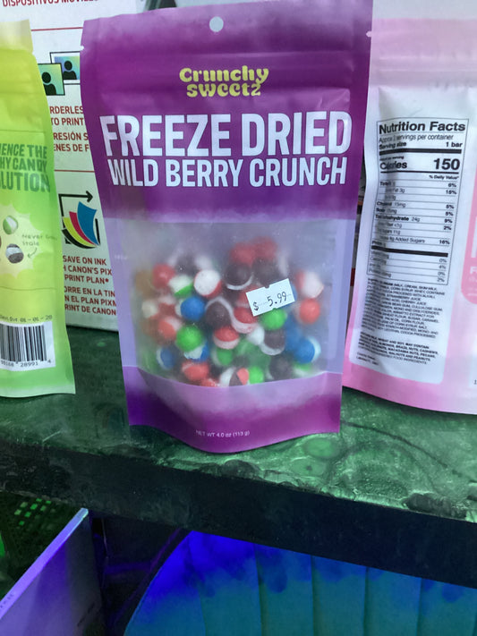 Freeze dried Wildberry crunch