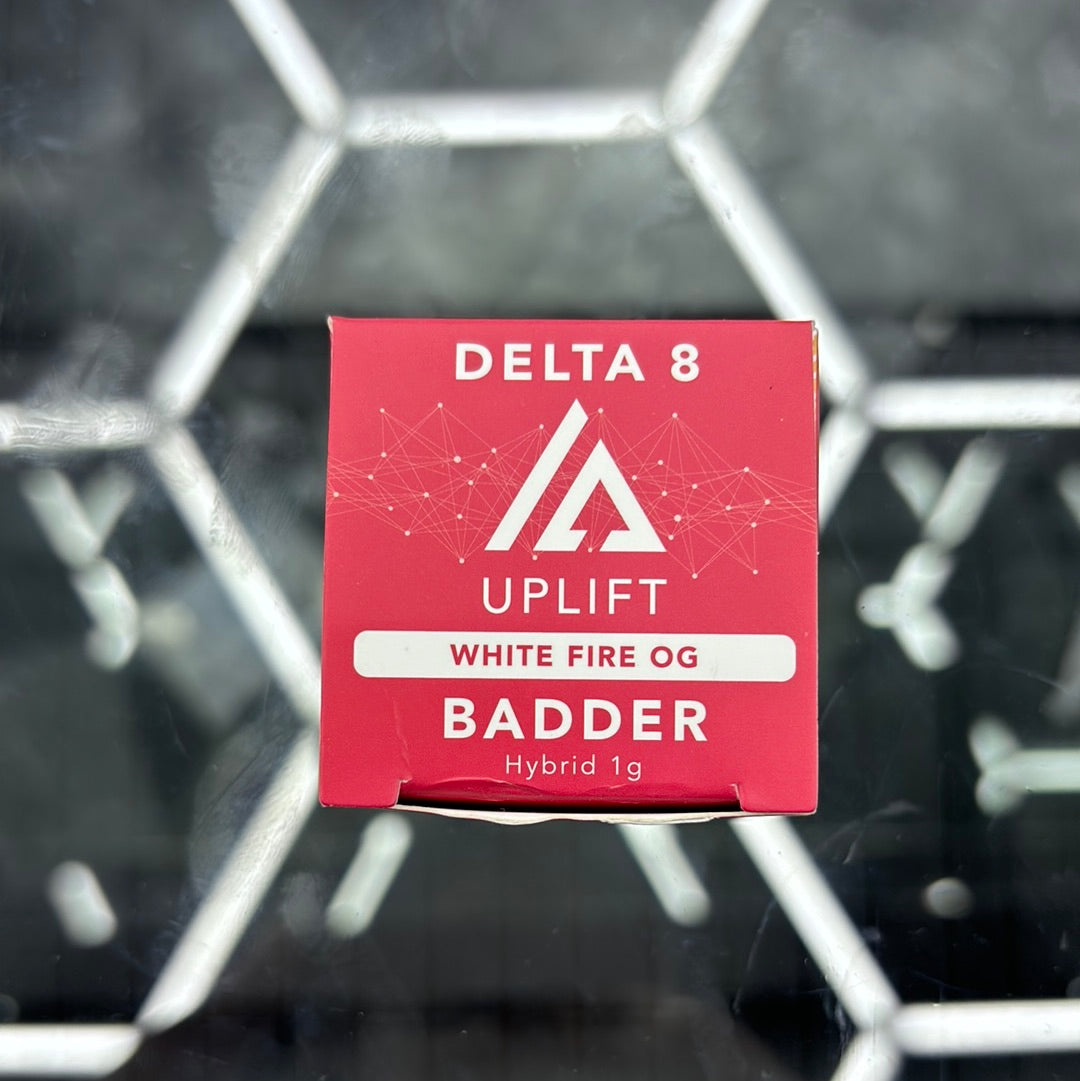 Uplift Delta, eight white fire OG batter hybrid 1G