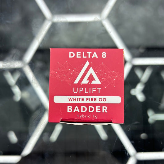 Uplift Delta, eight white fire OG batter hybrid 1G