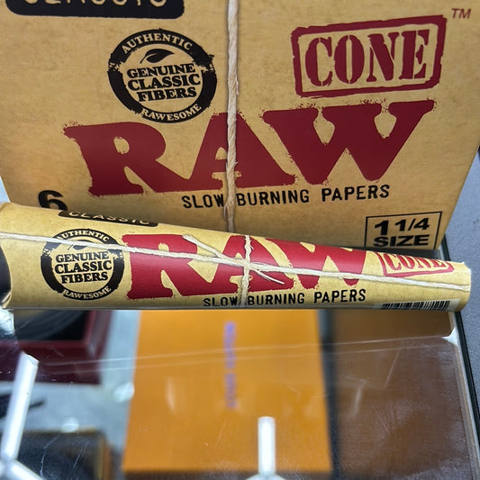 Raw 6cones 1 1/4