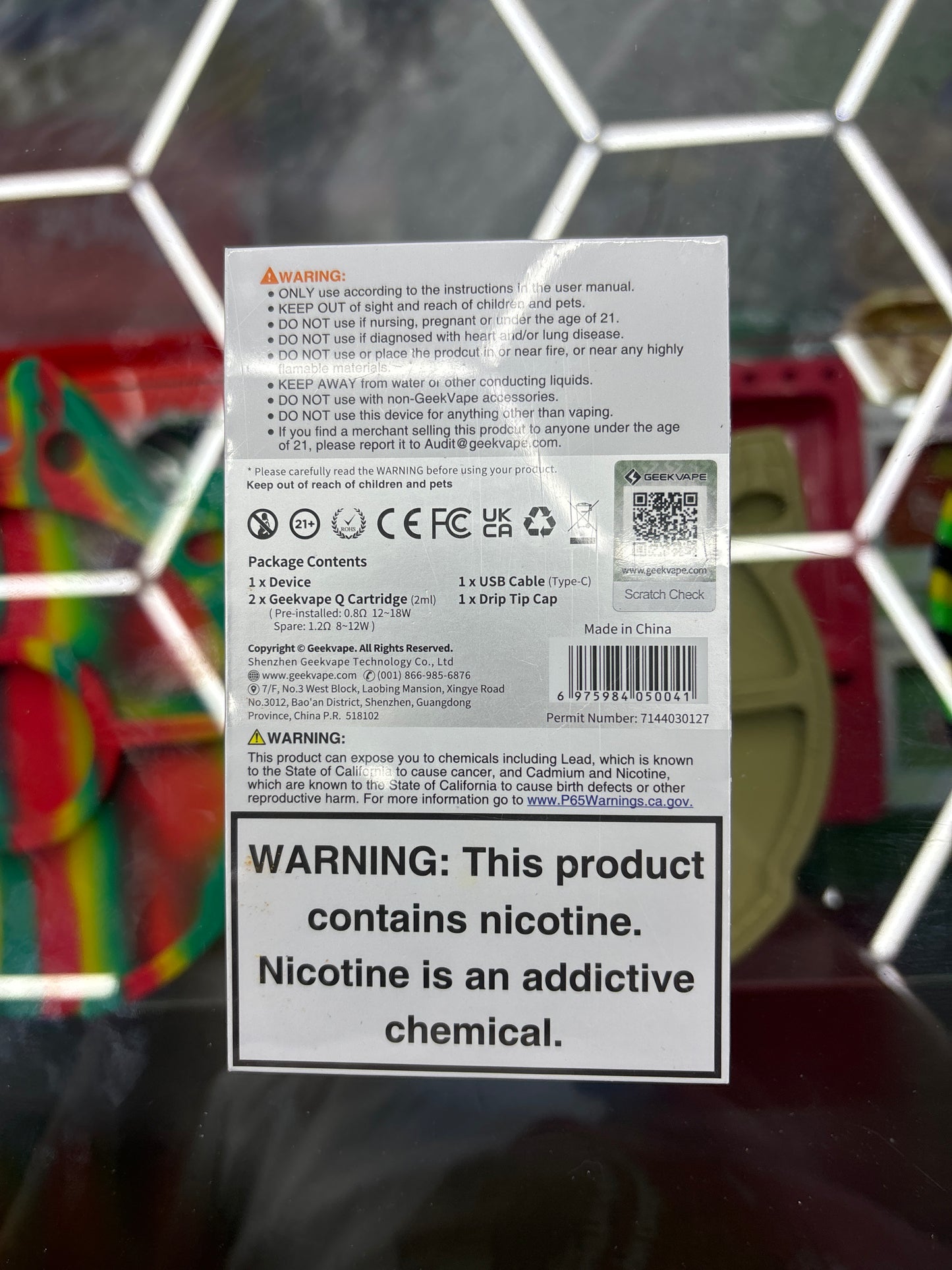 Geekvape aQ kit blue