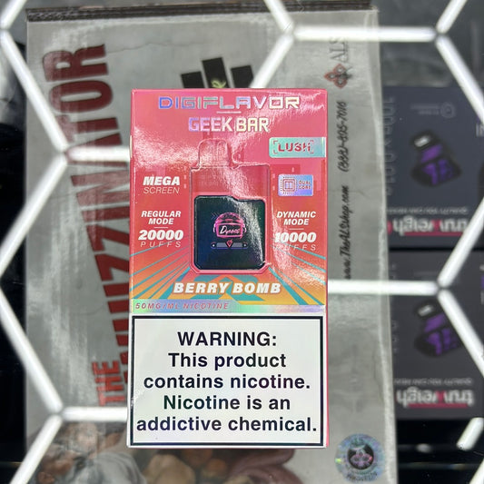 Geekbar 20,000 puffs berry bomb