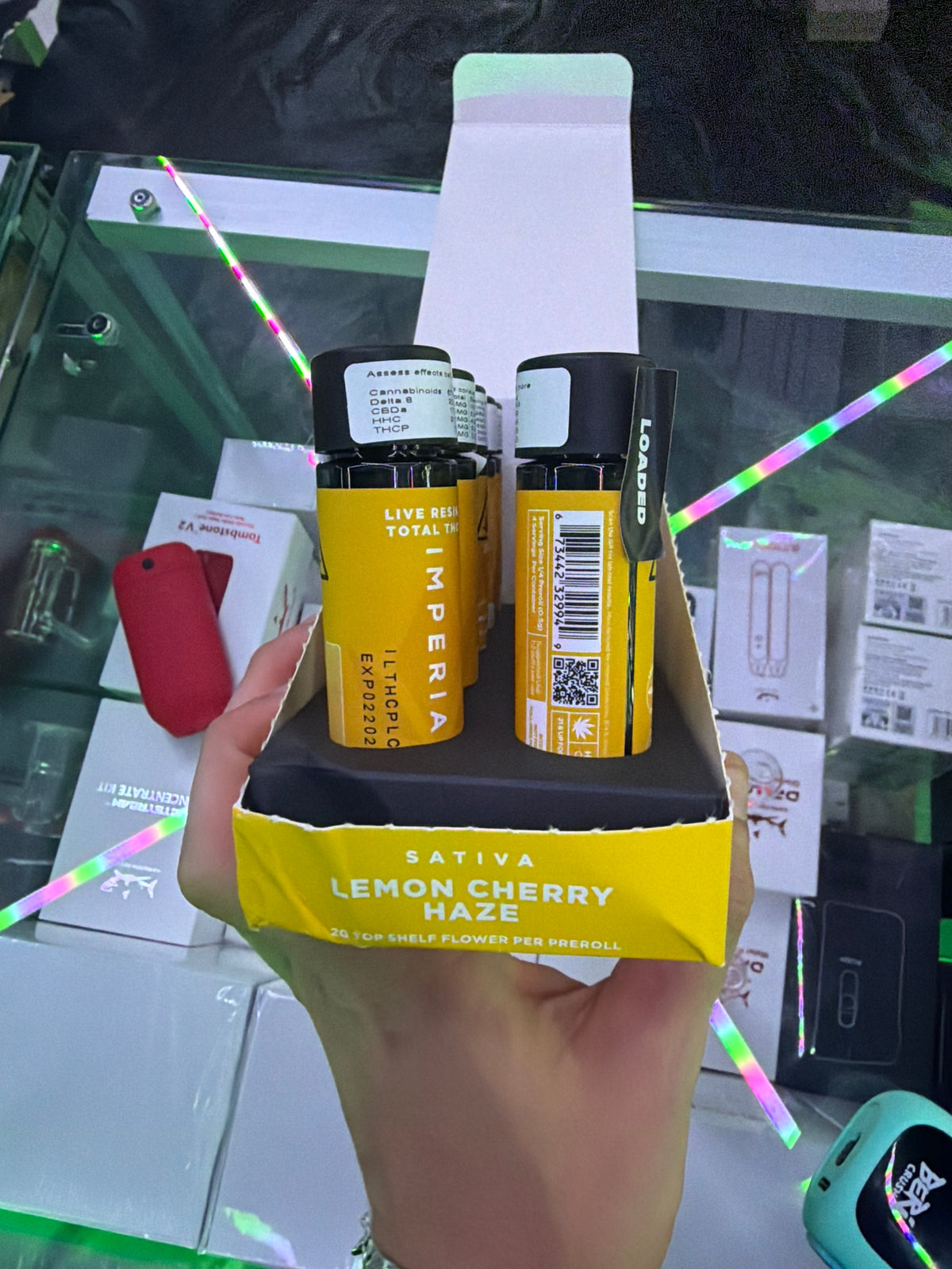 Imperial live resin lemon cherry haze sativa