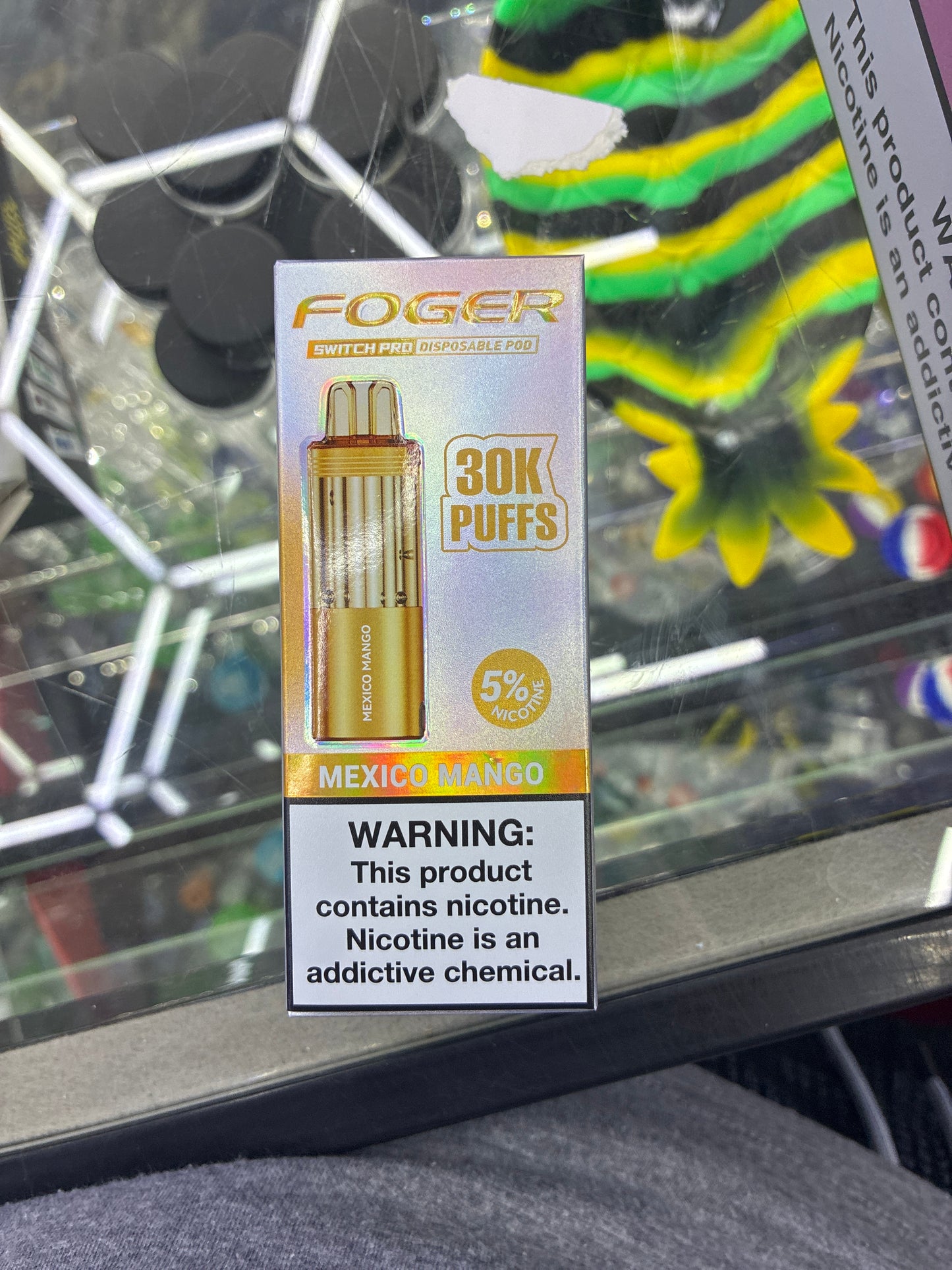 Fogger switch pro disposable pod 30k puffs Mexico mango