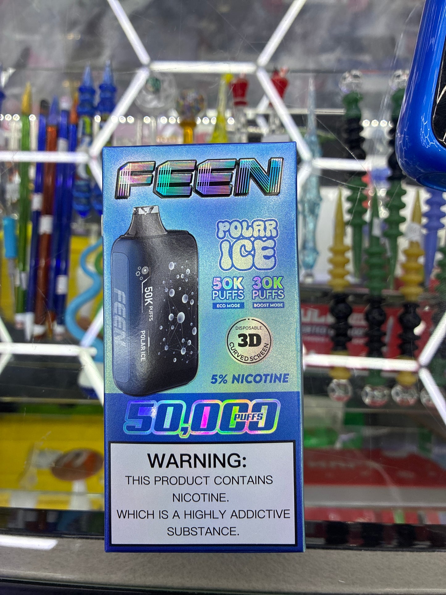 FEEN 50k puffs polar ice