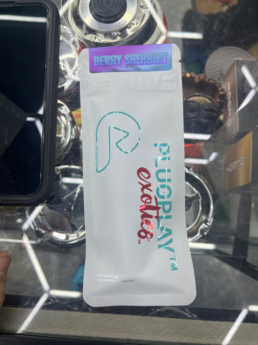 Plug play exotic 2g thcp dispo berry sherbet hybrid