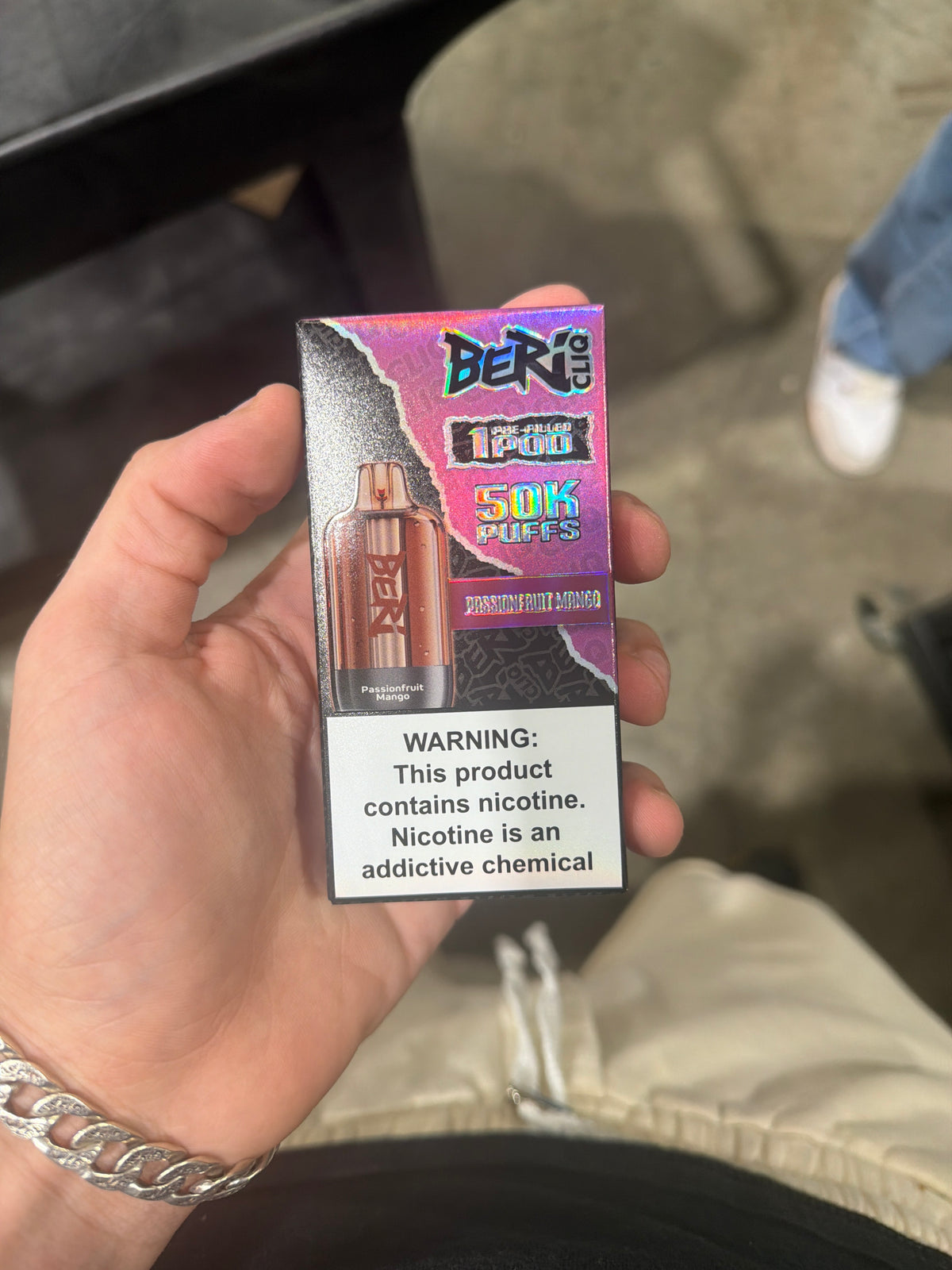 Beri Cliq 50k Pod only Passionfruit Mango