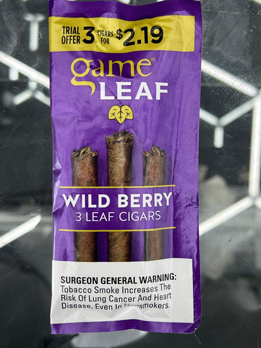 Game leaf wild berry 3pk