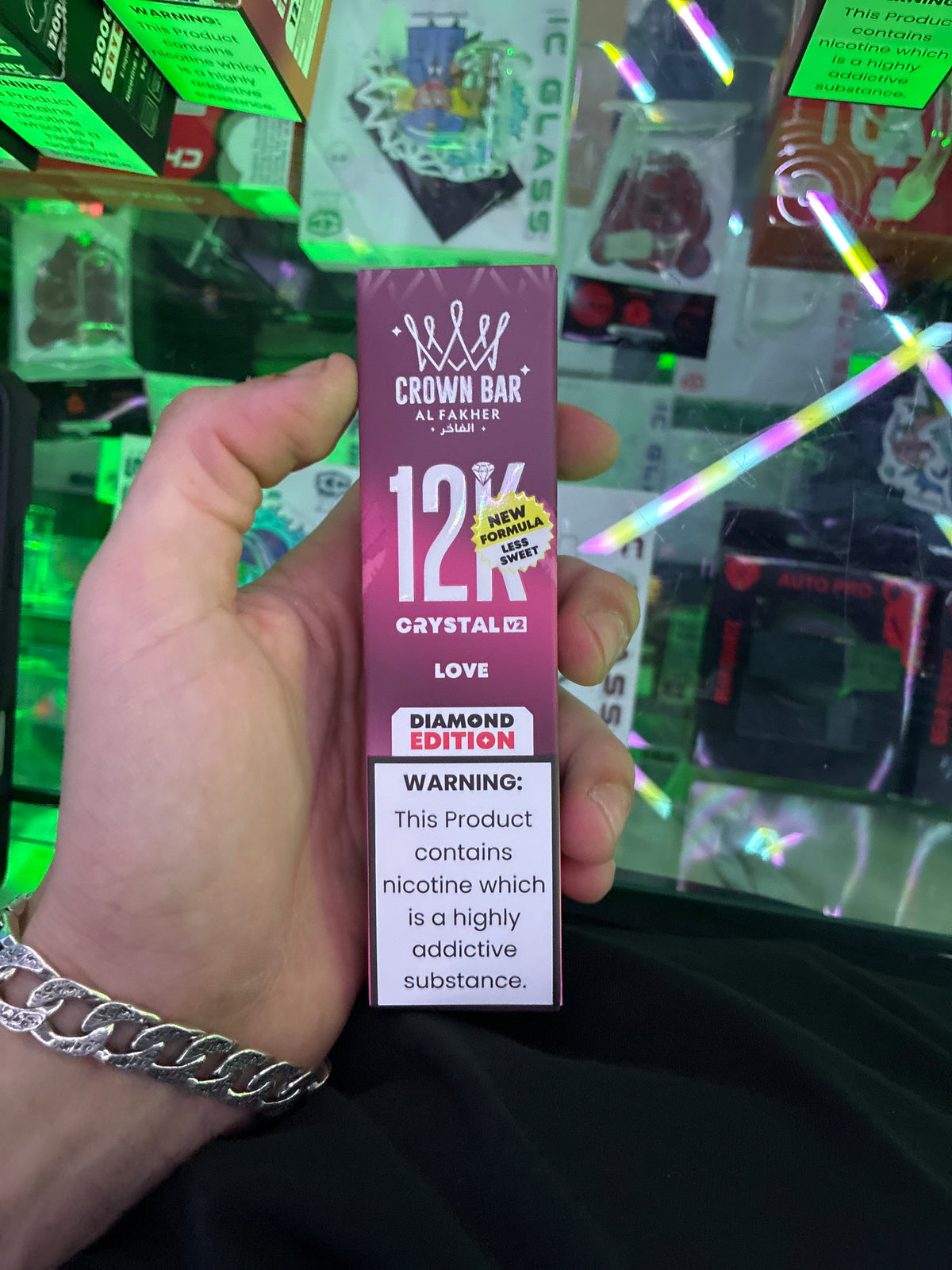 Al Fakher Crystal V2 Crown Bar Love