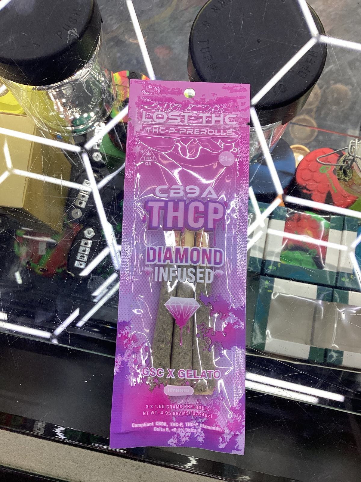 Lost thc thc p 3 pack pre rolls gsc x gelato hybrid