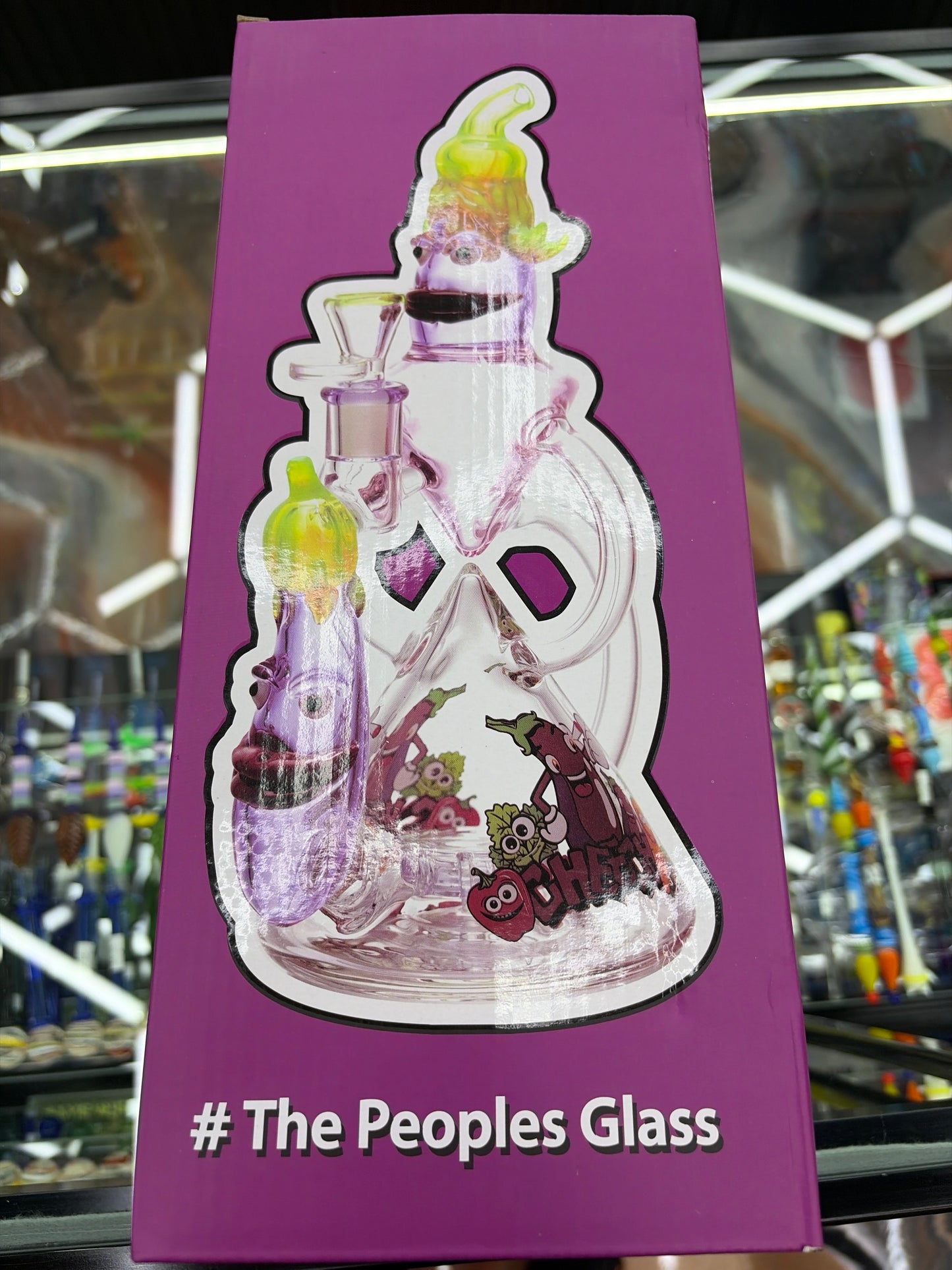 CHEECH 11" VEGGIE SQUAD WATER PIPE