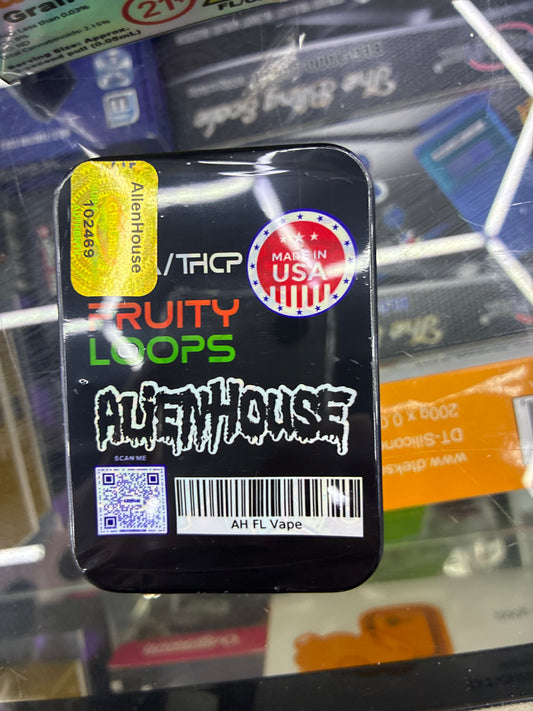 Alien house 3g thcp vape fruity loops