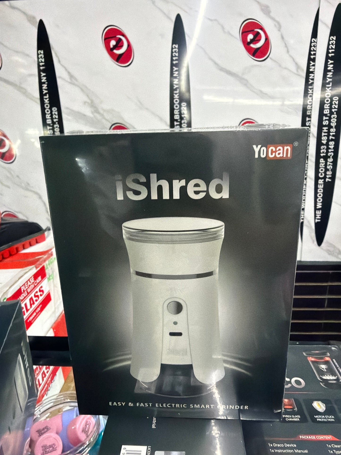 Yocan iShred Herb Grinder White