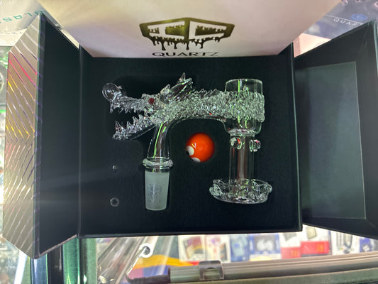 IC Quartz - LUMINOUS - A | 14mm Male 90D Premium Design 99.9% Quartz Banger