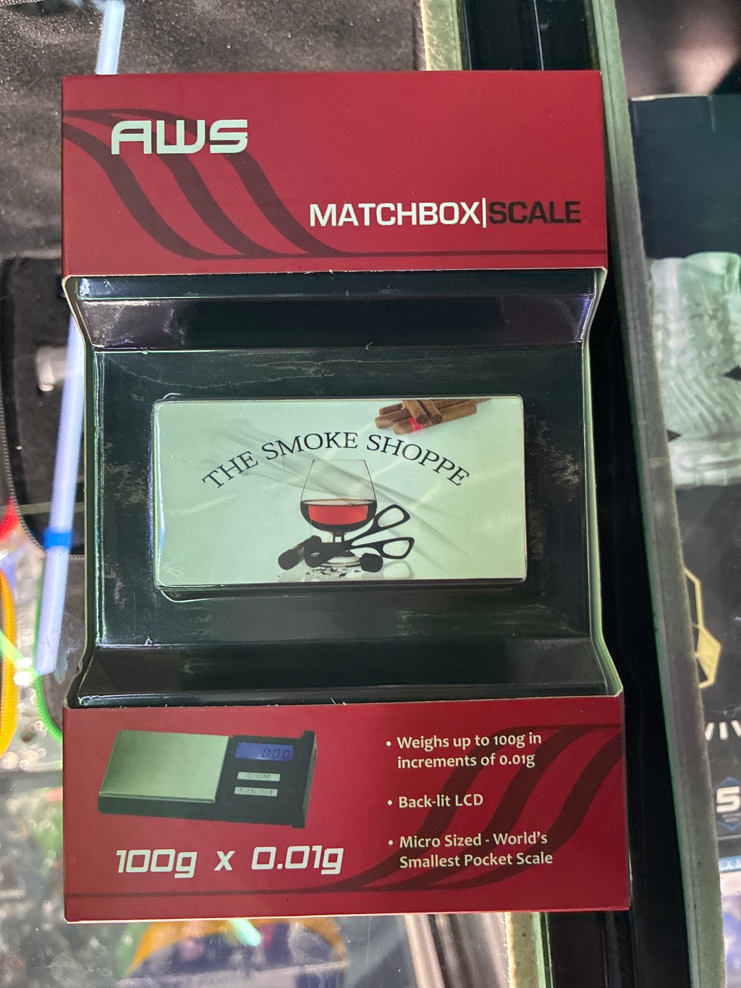 Aws Matchbox scale 100gx0.01g