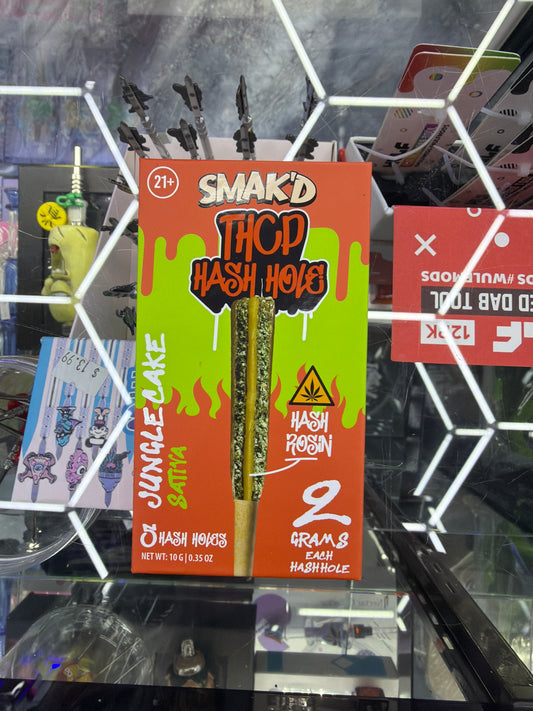 Smak’d Thcp Hash Hole 5ct x2g Jungle Cake Sativa