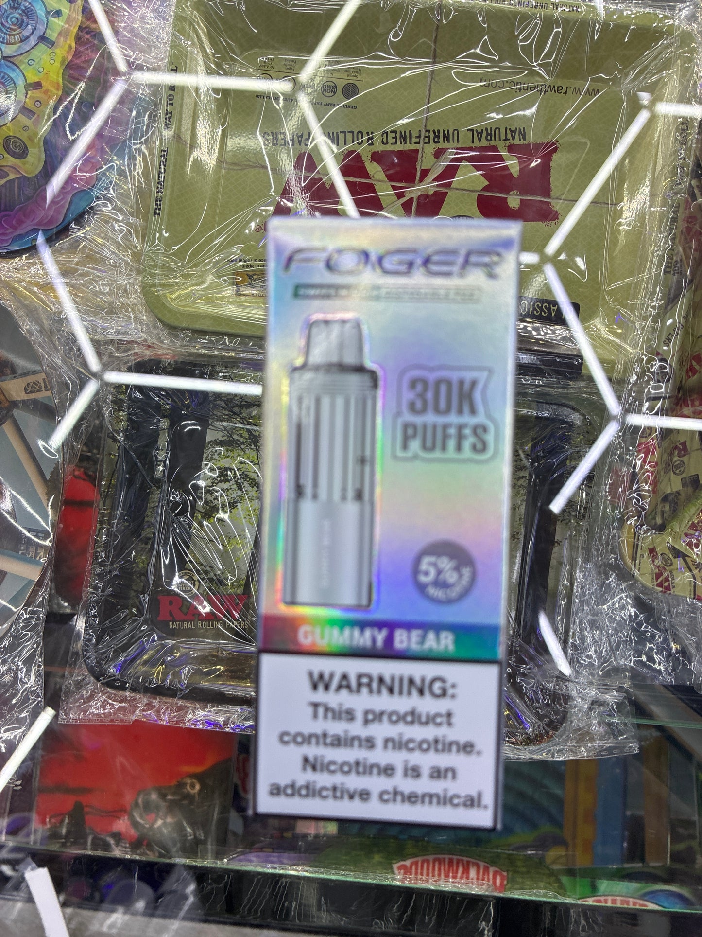 Fogger switch pro disposable pod 30k puffs gummy bear