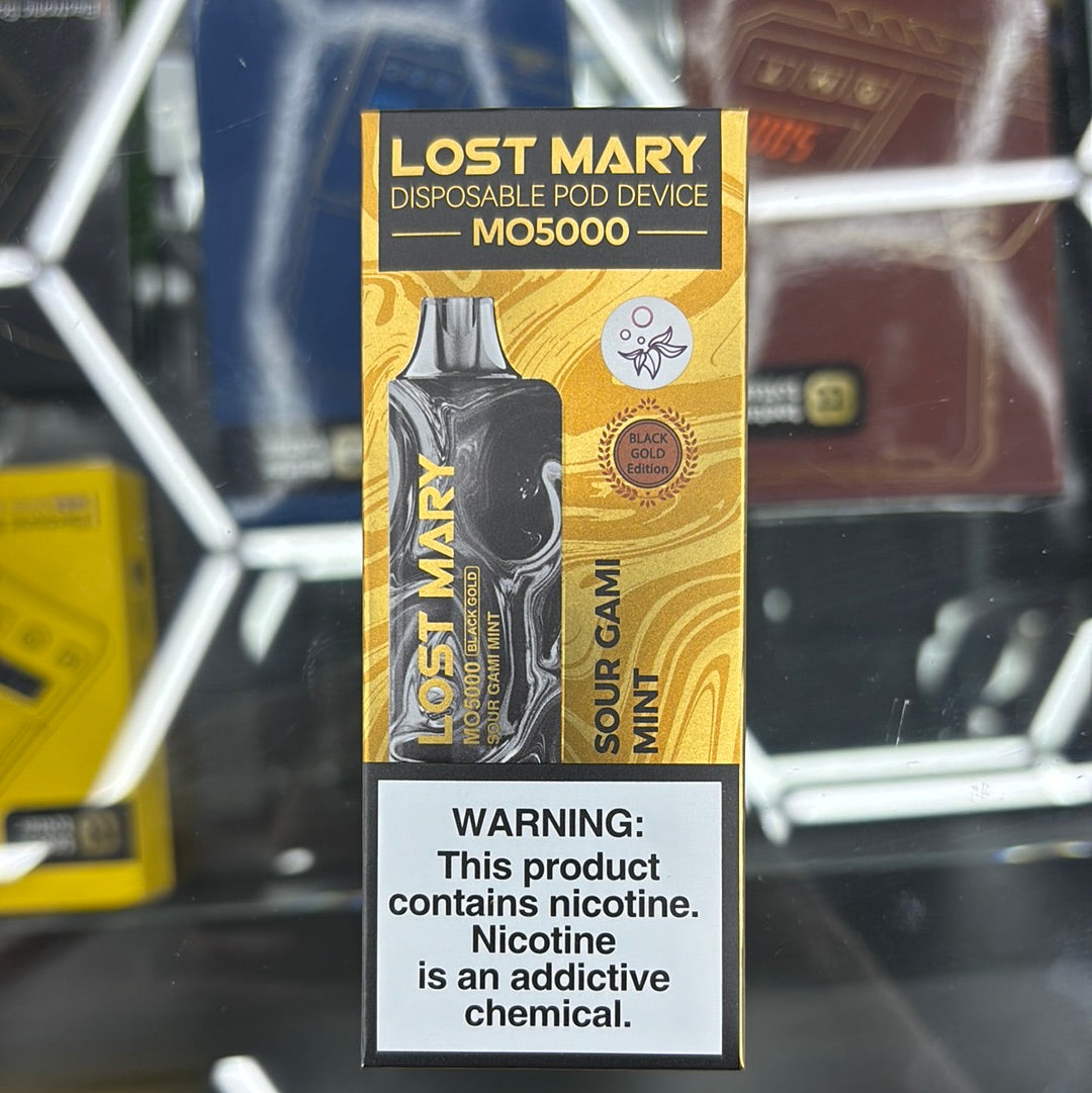 Lost Mary sour gami, mint