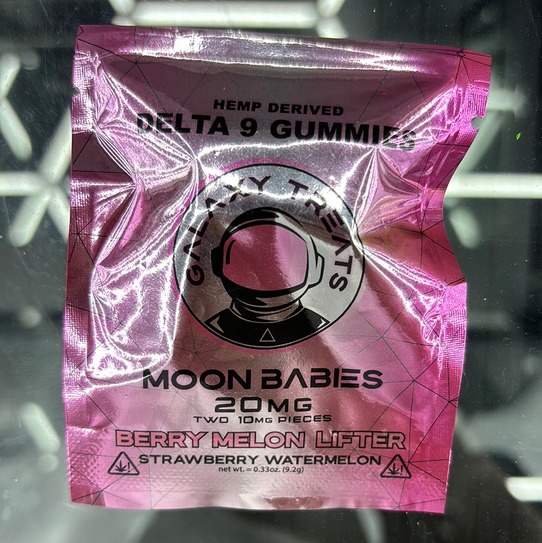 Galaxy treats moon babies 20mg Barry, Mellon, lifter, strawberry, watermelon