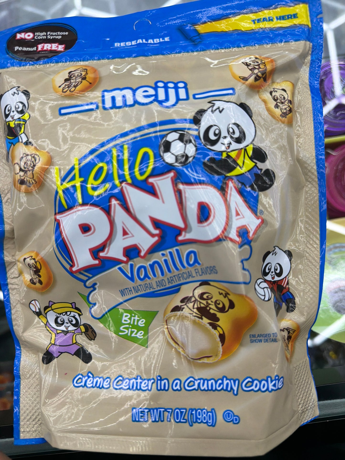 Hello Panda Bite Size Crunchy Cookie Vanilla