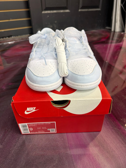 Nike Dunk Low Next Nature White Blue Tint (Women's) Size 9