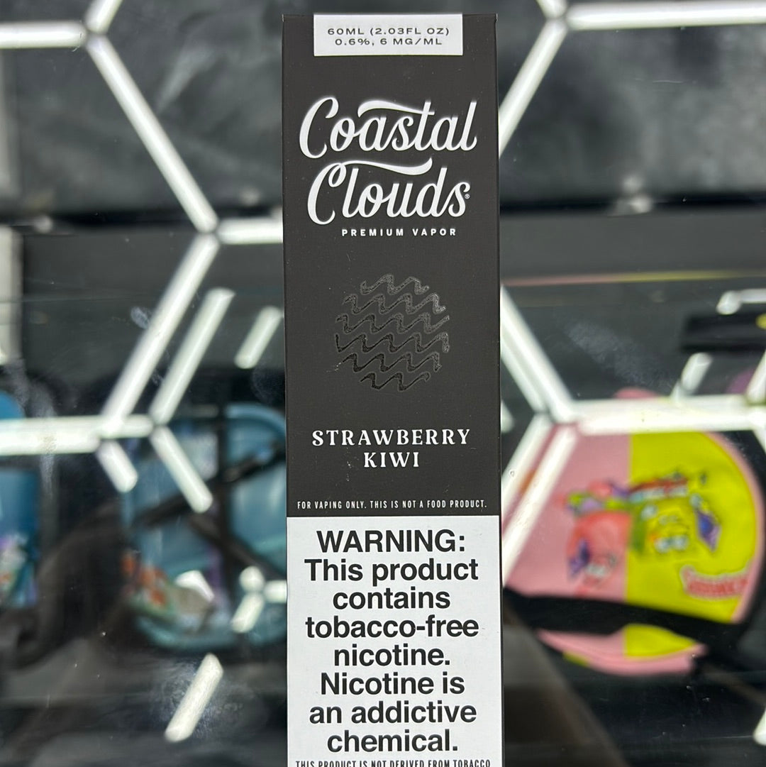 Coastal clouds, strawberry kiwi 6mg