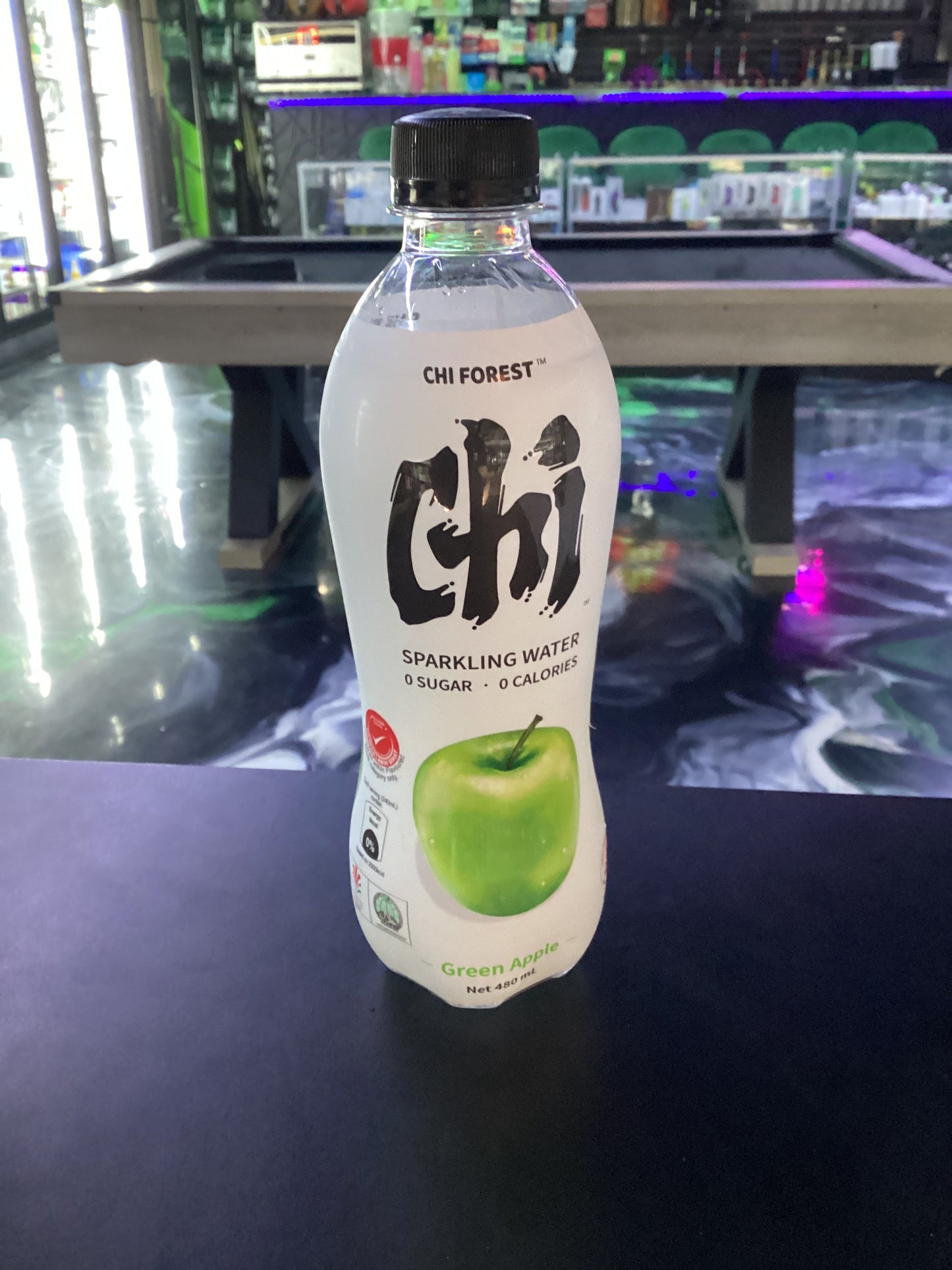 Chi forest green apple sparkling water 480ml