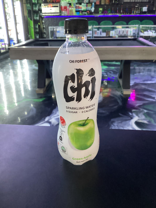 Chi forest green apple sparkling water 480ml