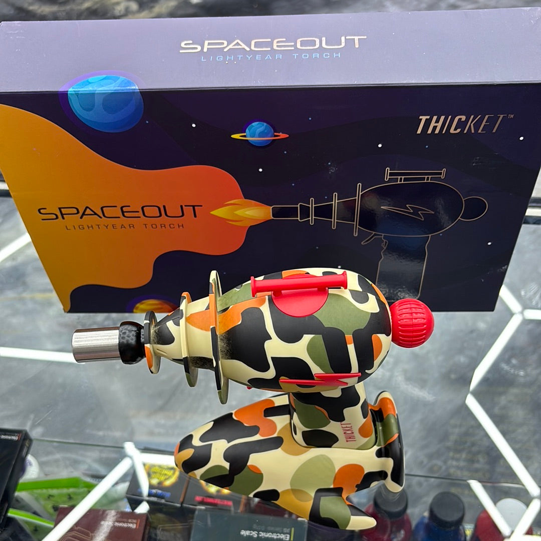 Space out lightyear, torch, orange army camo